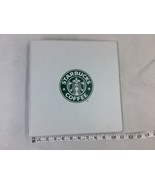 RARE STARBUCKS BINDER FOLDER PLANNER 3 RING ORGANIZER Portfolio - $49.49