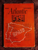 ATLANTIC November 1936 Walter Lippmann Spain Della T. Lutes Phyllis Bottome - £6.90 GBP