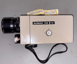 Olympus Pen 8 EE Double 8mm Camera Case Untested Parts Or Repair - $9.90