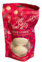 Bolero All That Glitz Shower Steamers 3-pk 0.88oz Pomegranate+Green Tea New - $7.95