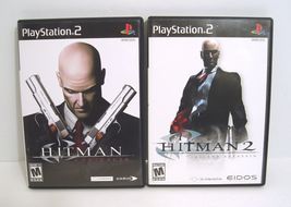 Hitman Contracts, Hitman 2 Silent Assassin (PS2 Sony Playstation 2) Game Lot - £10.18 GBP