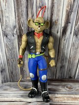 Vintage 90s Galoob Biker Mice from Mars Action Figure - 12&quot; Throttle - RARE! - £107.25 GBP