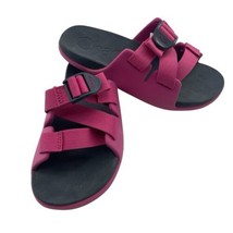 Chaco Chillos Slide Kids Junior Size 1 Sport Sandals Magenta Pink JCH180316 - £14.45 GBP