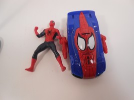 2012 Xtreme Customz Ridemakerz Marvel Spiderman Car And Bk Spiderman Figurine - £8.29 GBP