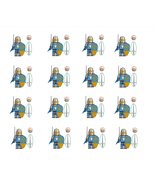 16pcs Knights of Jerusalem Minifigures The Crusade Knights Sets - $34.99