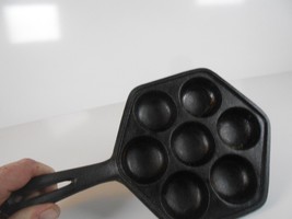 #2 Cast Iron Aebleskiver Pan. Perfect for Pancake Balls - $13.60