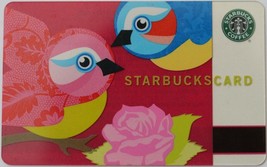 Starbucks Gift Card 2005 Valentine`s Day Love Birds Vintage Old Logo - $9.95