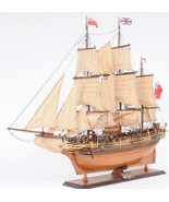 Ship Model Watercraft Traditional Antique HMS Bounty Brass Nameplate Metal - £1,203.25 GBP