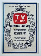 TV Guide Magazine January 25 1964 #565 America&#39;s Long Vigil Michichan State Ed. - £7.42 GBP