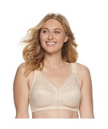 Lunaire Full Figure Front-Close Wireless Posture Bra 1628L, Women&#39;s, Siz... - $43.78 CAD