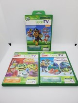 Leap TV Educational Active Video Game Lot of 3  Paw Patrol Pixar Pals - $29.70