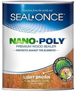 Seal-Once Nano+Poly Penetrating Wood Sealer with Polyurethane - Premium - $2,215.26 MXN