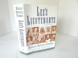 LEE&#39;S LIEUTENANTS STUDY IN COMMAND BY DOUGLAS FREEMAN HC BOOK DJ 1998 - £11.80 GBP