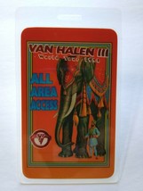 Van Halen III Backstage Pass Original Hard Rock Music Concert Event 1998 Eddie - $21.60