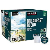 Kirkland Signature Breakfast Blend K-Cup Coffee Pods, Light Roast, 120 C... - £50.91 GBP