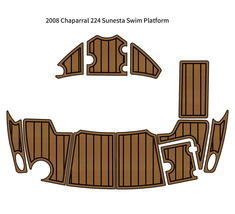 2008 Chaparral 224 Sunesta Swim Platform Bow Mat Boat EVA Foam Teak Floo... - $299.00