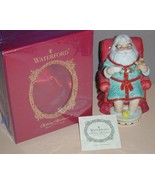 New Waterford Christmas Holiday Heirlooms Tea Time Bell Santa Figurine - £14.94 GBP