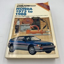 1973 To 1988 Honda Accord CVCC Civic CRX Chilton Repair Shop Service Manual - $7.70