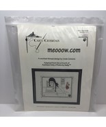 Calico Crossroads Counted Thread Cross Stitch Meooow.com Kats by Kelly C... - £15.84 GBP