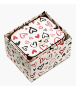 New Kate Spade Staci Scribble Heart Boxed Jewelry Box Parchment Multi / ... - $89.09 CAD