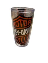 Harley Davidson Motorcycles USA Tervis Plastic Drink Tumbler Hot Cold 16 Oz - $8.33