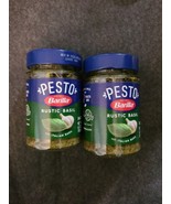 5 BARILLA Rustic Basil Pesto Sauce 6.5 oz. Jar Imported From Italy(K80) - $29.67