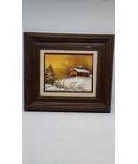 Oil painting by J. Aulaire Landscape w/ Certification *SEE PICS* - £66.88 GBP