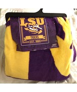 LSU Tigers The Northwest Company 55&#39;&#39; x 70&#39;&#39; Triumph Silk Touch Throw - ... - $81.78 CAD