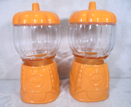 2X Target Bullseye Playground Halloween Pumpkin Gumball Candy Dispenser New - £18.45 GBP