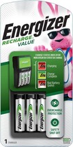 Energizer Rechargeable AA and AAA Battery Charger (Recharge Value) with ... - $29.21