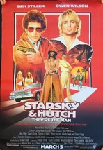 Original Movie Theater Poster Starsky &amp; Hutch Ben Stiller Owen Wilson 27... - £10.97 GBP