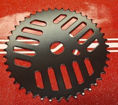 New Black 44T Cheese Grater Chain Ring Sprocket fits Old School GT BMX Bike - $24.98