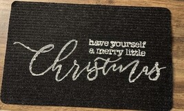 Christmas Themed Doormat with &#39;Have Yourself a Merry Little Christmas&#39; Text - €16,79 EUR