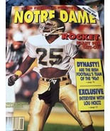 1990 Football Preview Notre Dame NCAA Fighting Irish Rockrt Raghib Ismai... - $461.15 MXN