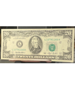 1993 $20 Twenty Dollar  San Francisco Vintage little head - €41,78 EUR