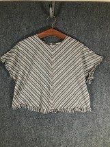 A.N.A T Shirt Blouse Top Medium M Short Sleeve Regular Fit Casual Cute Womens - £8.34 GBP