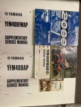 1999 2000 2001 2002 2003 Yamaha YFM400FWAM(C) Service Réparation Manuel Set W - £55.03 GBP