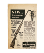 1950 Mossberg Model 190 Shotgun Advertisement Vintage Hunting Guns DWF25 - $367.32 MXN