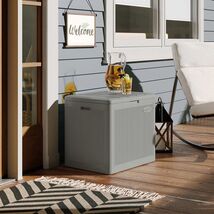 DECK OUTDOOR STORAGE EXTERIOR GARDEN BOX CUSHION PATIO SUNCAST POOL BIN ... - $70.99