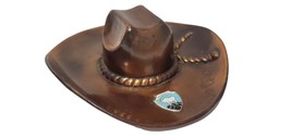 Vintage Silver Dollar City Miniature Montana Cowboy Hat - £8.96 GBP
