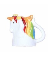 Pacific Giftware Topsy Turvy Unicorn Expresso Mug Adorable Mug Upside Do... - $25.28 CAD