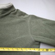 Sierra Experience Mens Size Large Pullover Fleece Jacket 1/4 Zip Green - £21.36 GBP
