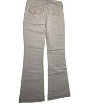 Abercrombie and Fitch Girls Size 16 Slim Khaki Tan Beige Jean Pants Vintage y2k - £19.45 GBP