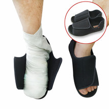 Men&#39;s Extra Wide Adjustable Diabetic Slippers, Comfort Sandals for Swollen Feet - £60.73 GBP