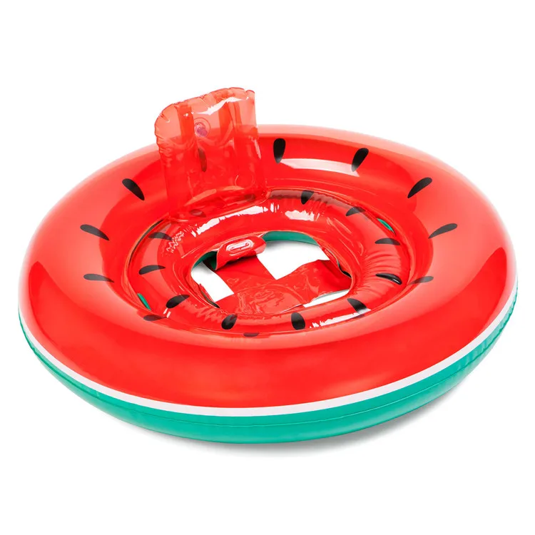 Summer Cute Watermelon Inflatable Boat Baby Kid Outdoor Play Water Swim Pool Toy - £24.28 GBP