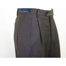 Men's Pants G.Manzoni None Wrinkle Wool Super 120's #056 Gray Made in Italy image 7
