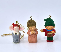 Christmas Ornaments Hallmark Tree-Trimmer Collection Vintage Lot of 3 - £11.37 GBP