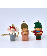 Christmas Ornaments Hallmark Tree-Trimmer Collection Vintage Lot of 3 - £11.45 GBP