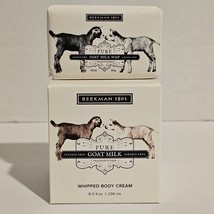 Beekman 1802 Pure Goat Milk Whipped Body Cream &amp; Bar of Soap! - £15.12 GBP