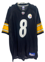 NFL Equipment Reebok Men’s Pittsburg Steelers #8 Maddox Jersey Shirt Size Large - £28.20 GBP